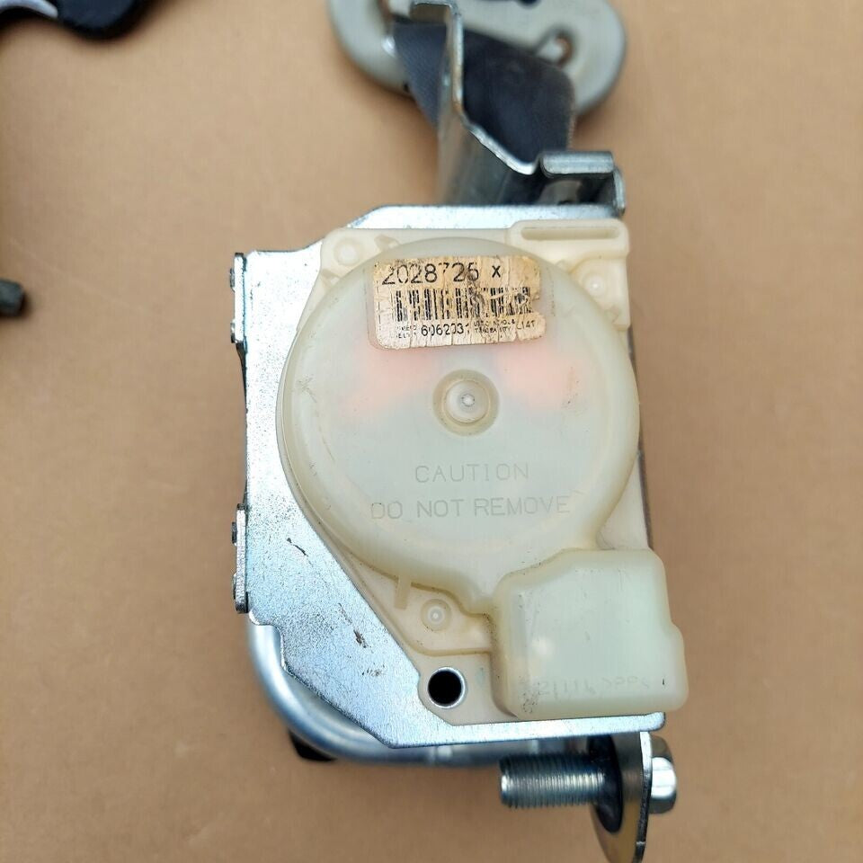 06-11 Honda Civic 4 Door Sedan Left Driver Seat Belt Retractor Assembly Gray OEM