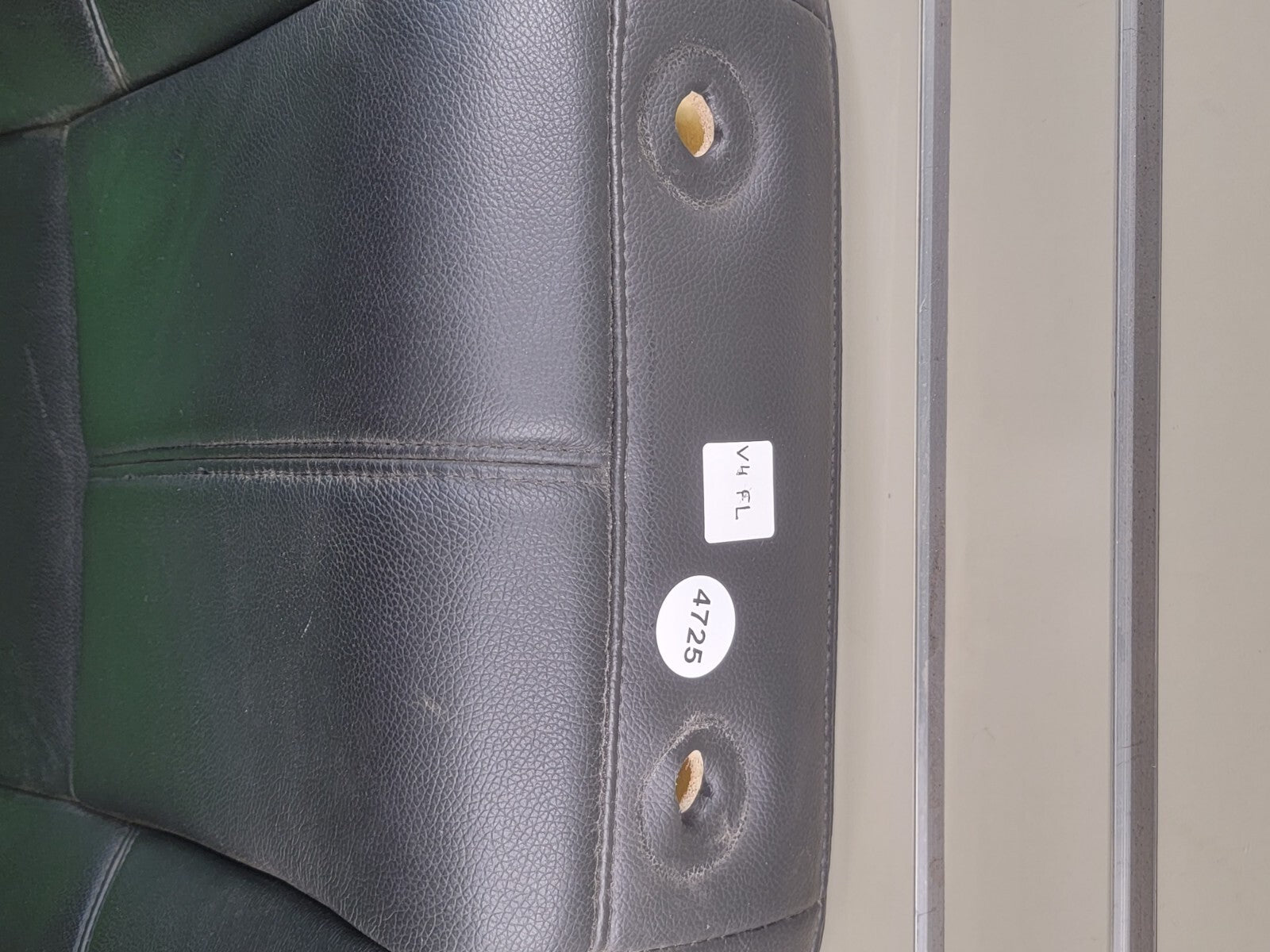 🔥07-13 GMC Sierra 1500 2500 3500 Seat rest cushion leather front left black V4