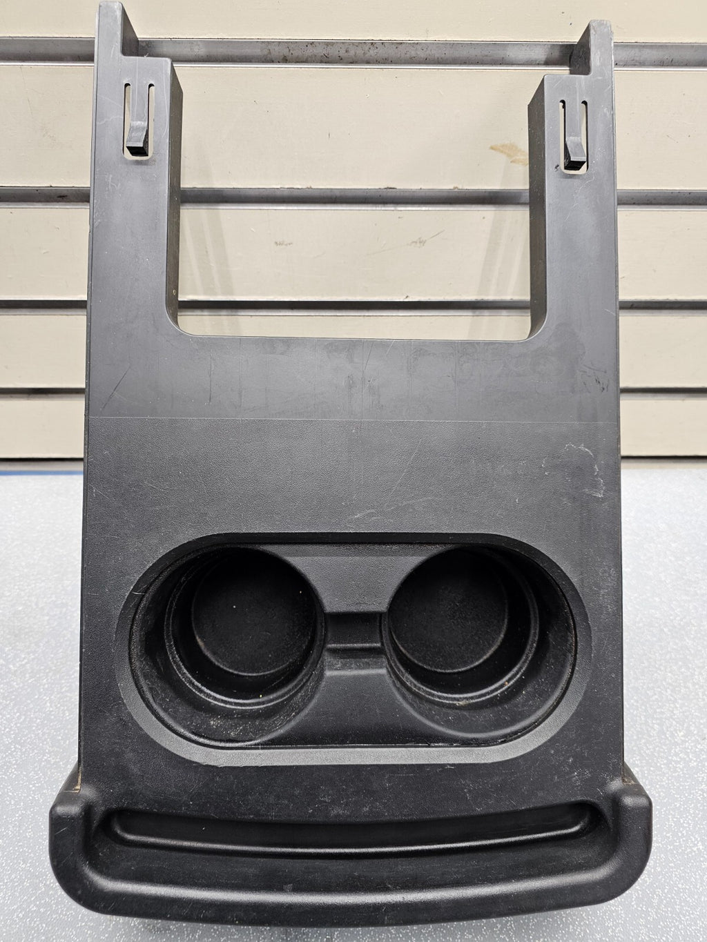 🔥09-14 Ford F-150 Under Center Console Jump Seat Armrest Cup Drink Holder Black