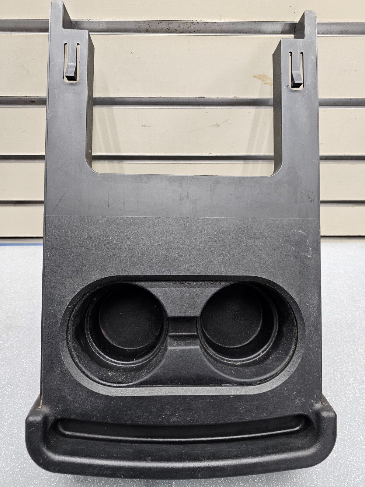 🔥09-14 Ford F-150 Under Center Console Jump Seat Armrest Cup Drink Holder Black