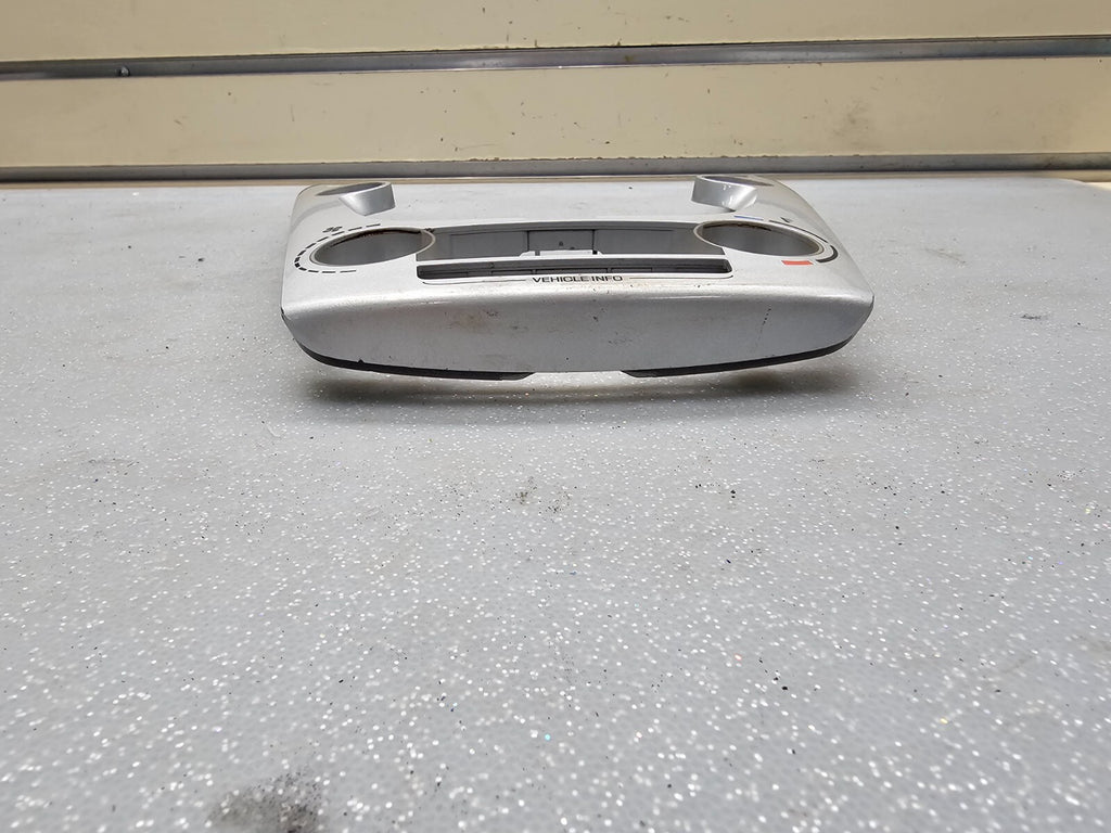 🔥10-11 Chevy Equinox GMC Terrain Radio Face Climate Control Panel Bezel SILVER