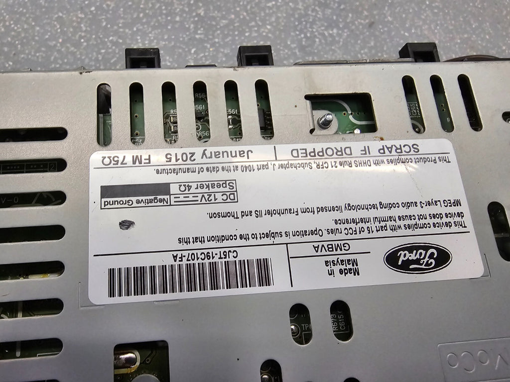 🔥13 - 15 Ford Escape OEM Single CD AM FM MP3 Radio Block/FE