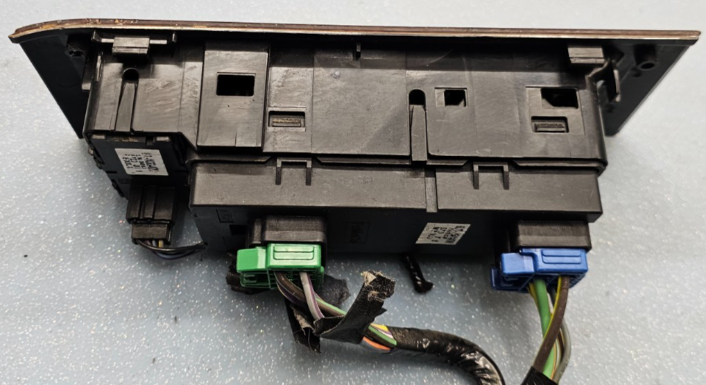 🔥06-10 EXPLORER MOUNTAINEER FRONT LEFT DRIVER MASTER WINDOW SWITCH CARBON WOOD