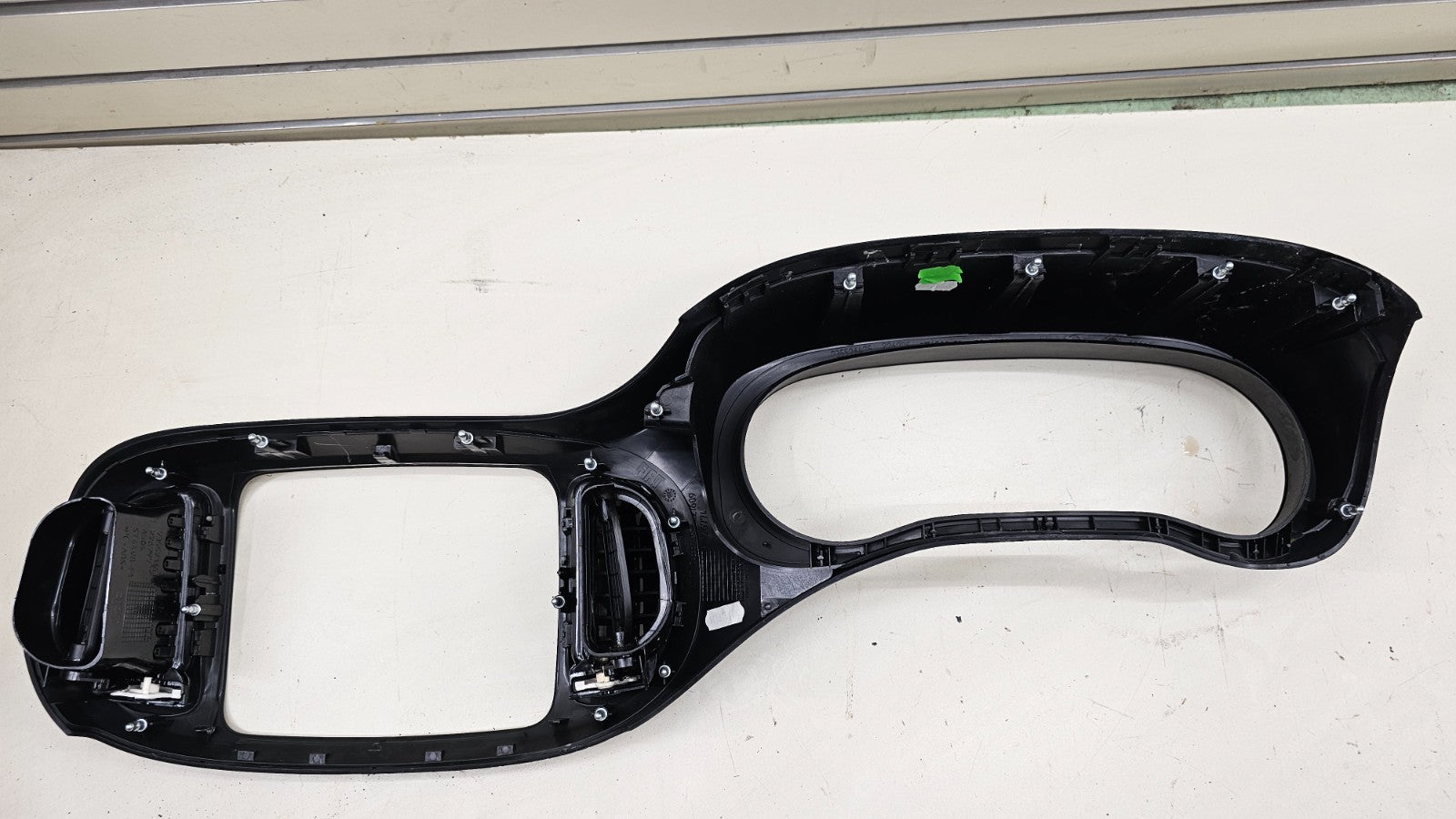 🔥14-17 Fiat 500L Dash Instrument Cluster Speedometer Tachometer Bezel Black