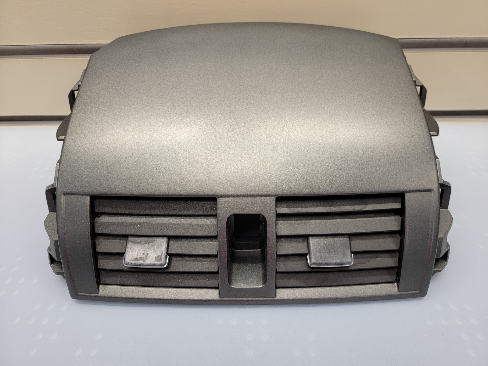 🔥2009-2011 Toyota COROLLA Center Dash BEZEL A/C Heater Air Vent Trim GRAY