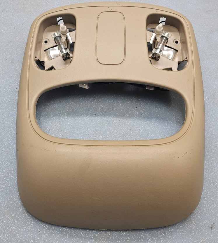 🔥02-05 Dodge RAM Overhead Console DOME Light Roof Storage Compartment TAN 05