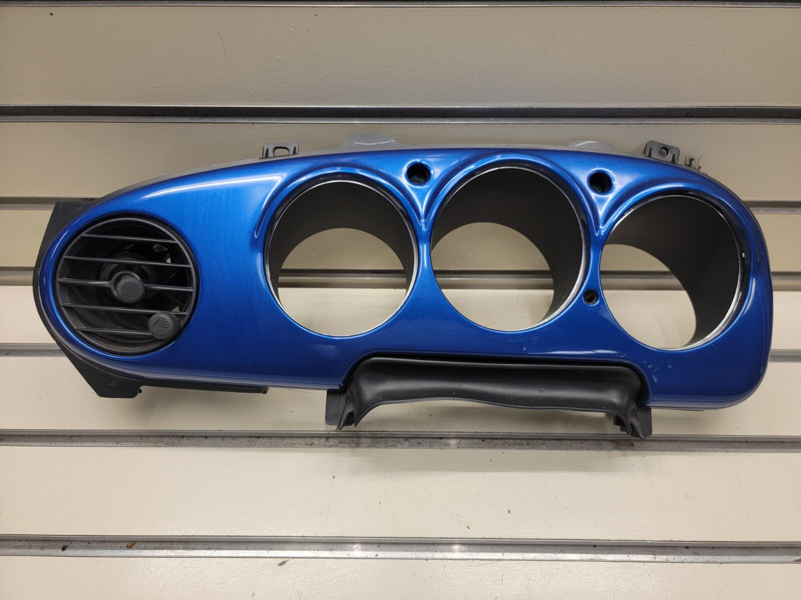 🔥01 -05 CHRYSLER PT CRUISER DASH INSTRUMENT SPEEDOMETER CLUSTER BEZEL  BLUE