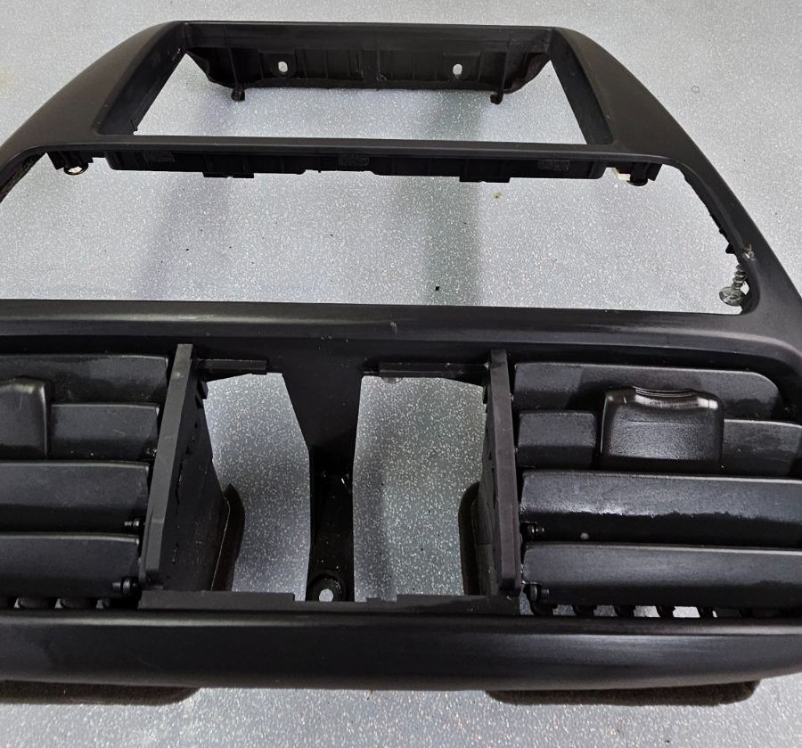🔥98-02 ACCORD FRONT CENTER DASH RADIO STEREO CLIMATE BEZEL TRIM PANEL BLACK