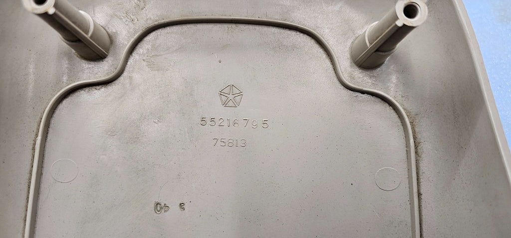 🔥94-97 Dodge RAM Front Overhead Console DOME Map Light Lamp Roof Storage Tan