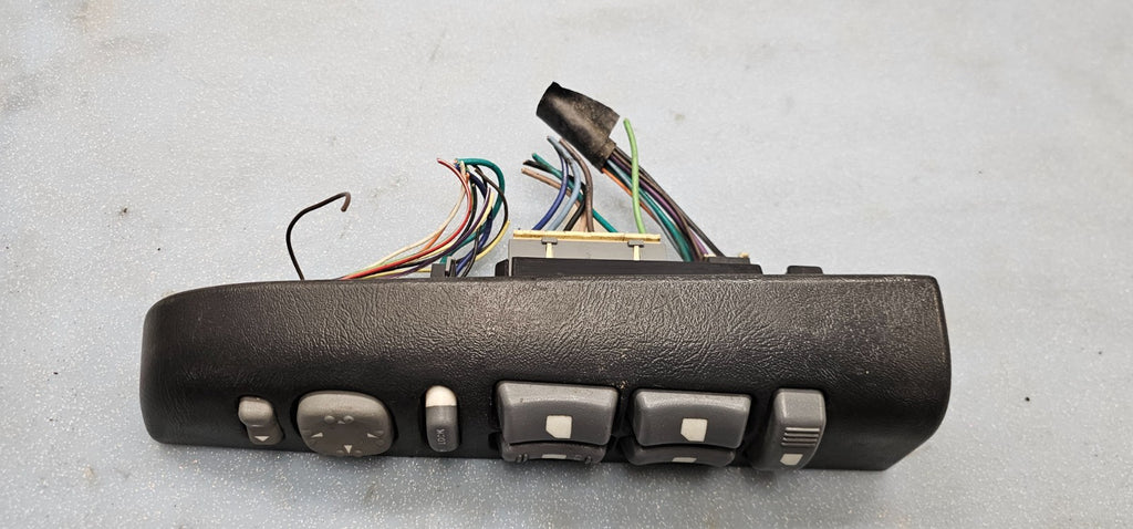🔥98-05 Blazer S10 Left Driver Master Power Window Switch Assembly BLACK OEM