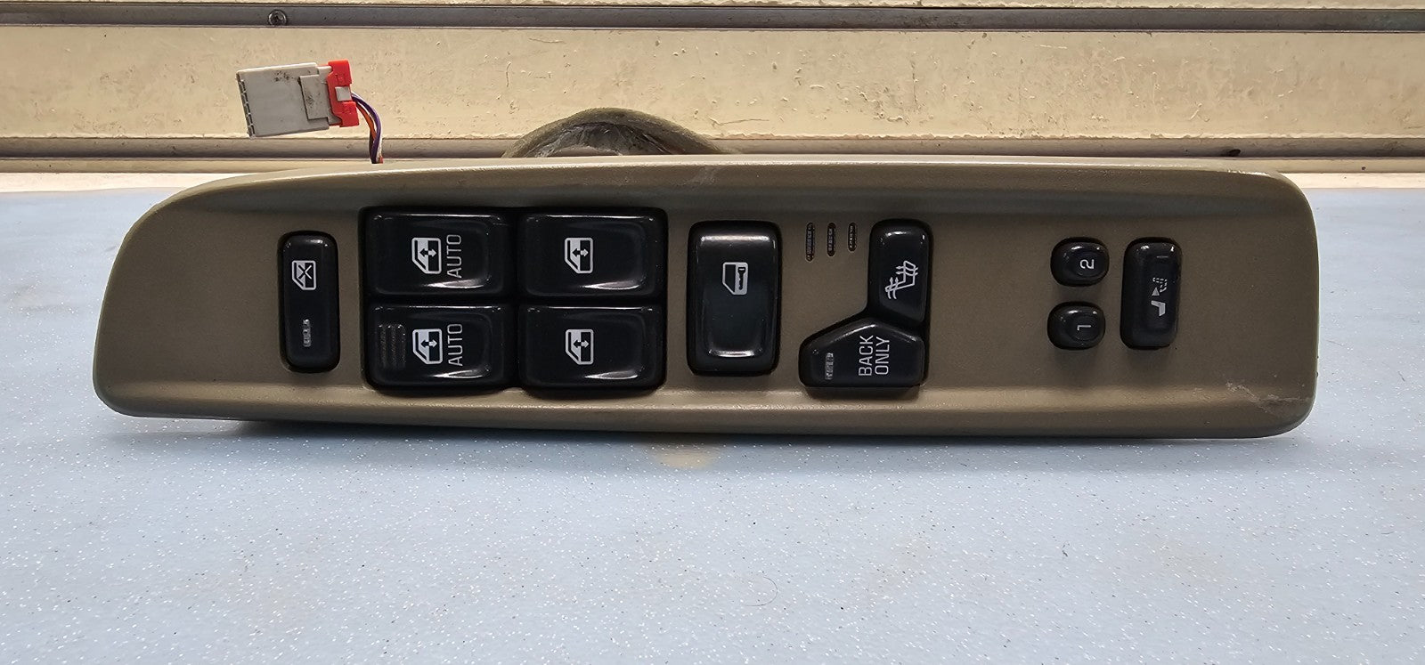 🔥02-05 GMC ENVOY DRIVER LEFT SIDE WINDOW SWITCH CONTROL MASTER POWER TAN OEM