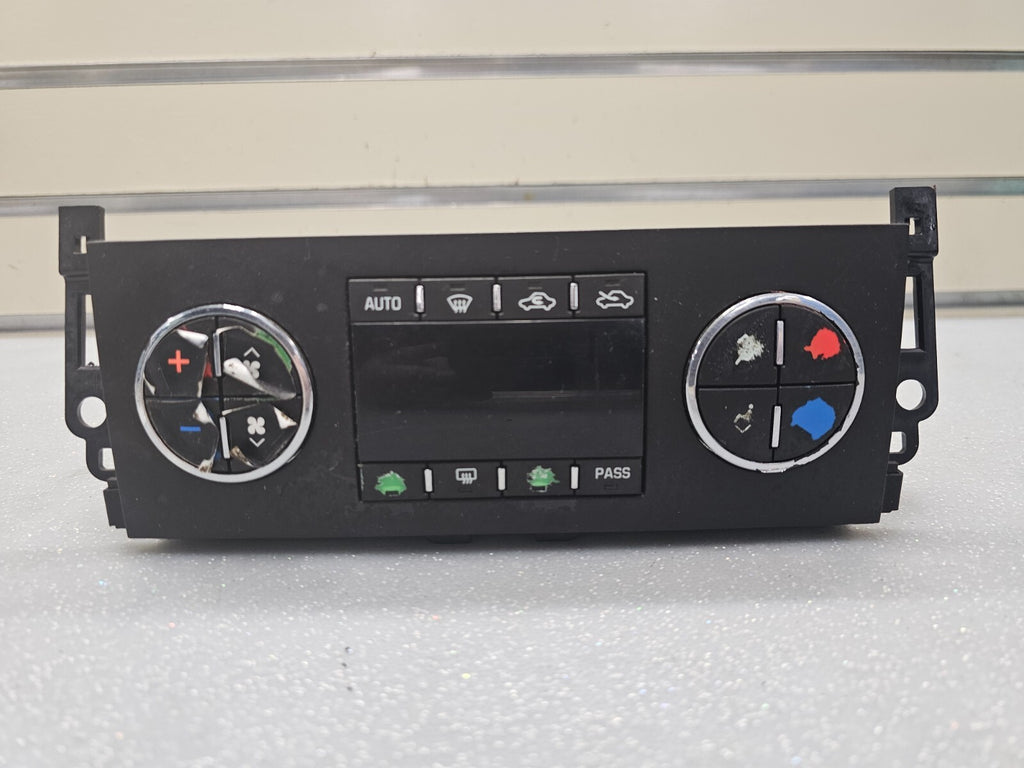 07-11 Silverado Sierra YUKON Dash Heater AC CLIMATE Control Temperature Digital
