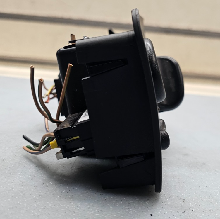01-07 Caravan Town Country Headlight Fog Light Mirror Power Control Switch Black
