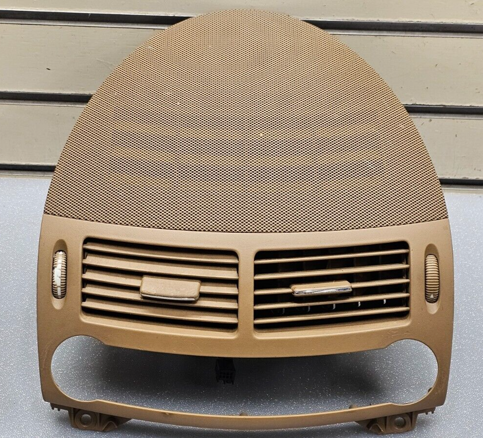 🔥07-09 Mercedes W211 E550 E320 Center Dash AC Heater Air Vent Speaker Cover Tan