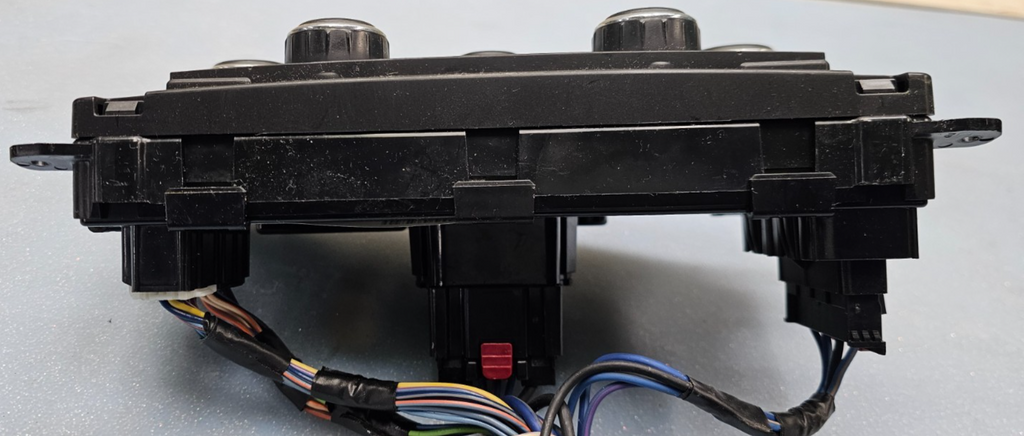 🔥08-10 Grand Caravan Town Country Dash Climate Heater Control Rear HVAC Black