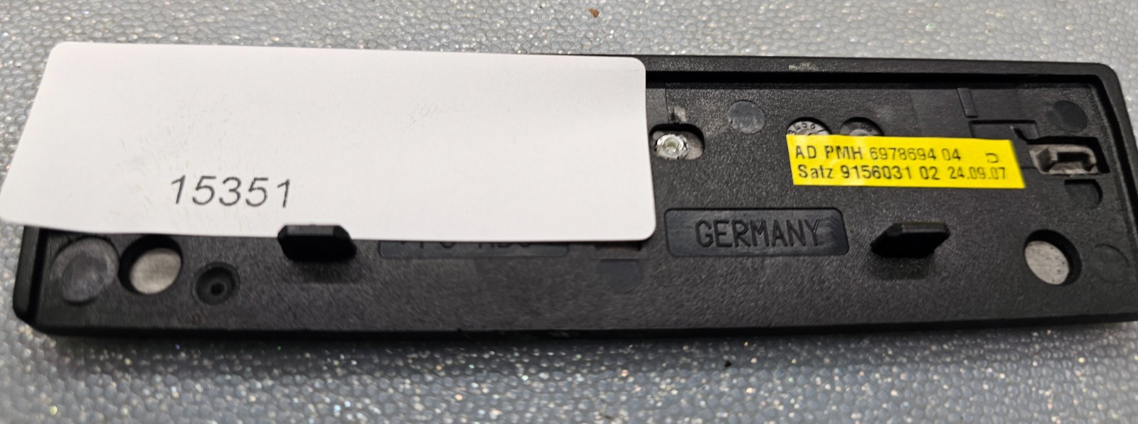 🔥08-10 BMW E60 5 Series Front Center Dash Wood Trim Cover Panel Oem