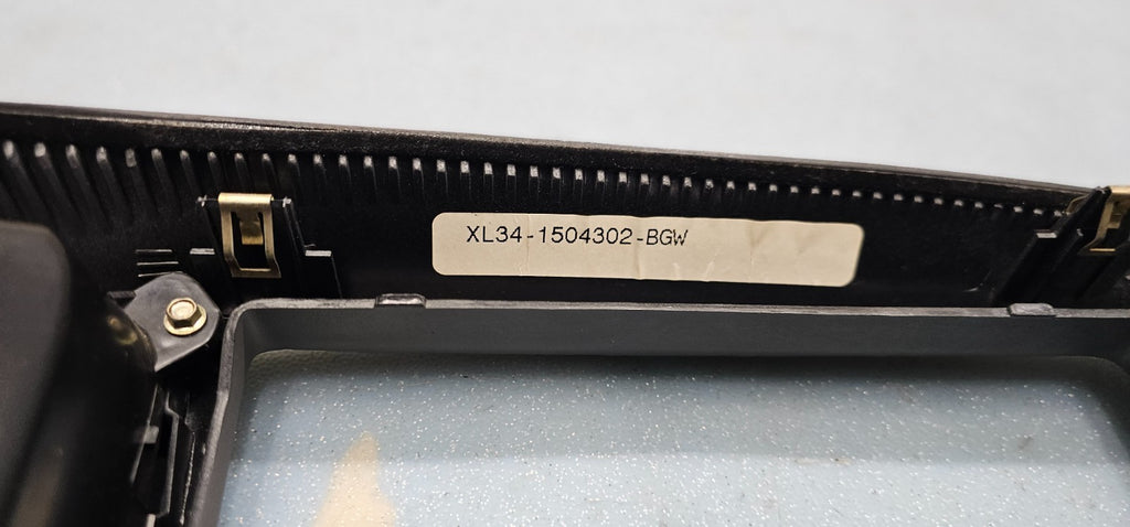 🔥97-03 Ford F150 Center Dash FM Radio Climate Trim Stereo BEZEL Panel Gray B1
