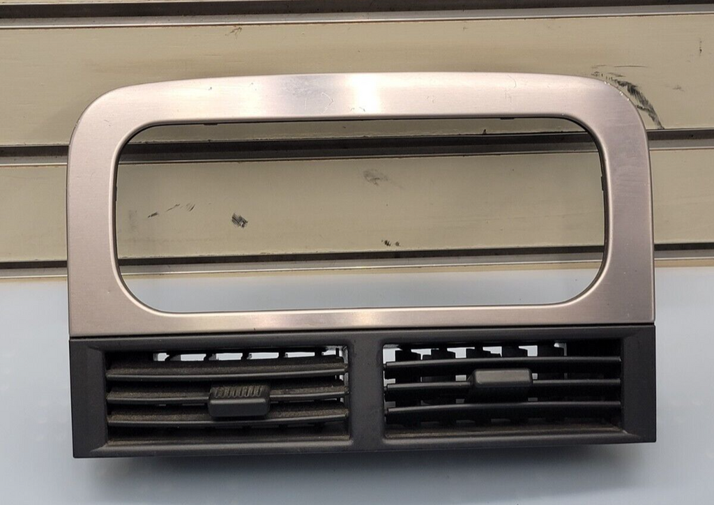 🔥99-04 Jeep Grand Cherokee Center Dash RADIO Bezel A/C Air Vent Trim silver