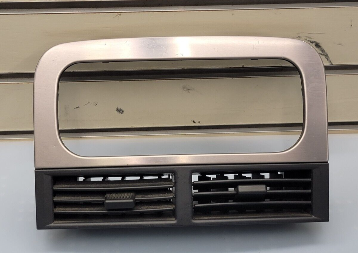 🔥99-04 Jeep Grand Cherokee Center Dash RADIO Bezel A/C Air Vent Trim silver