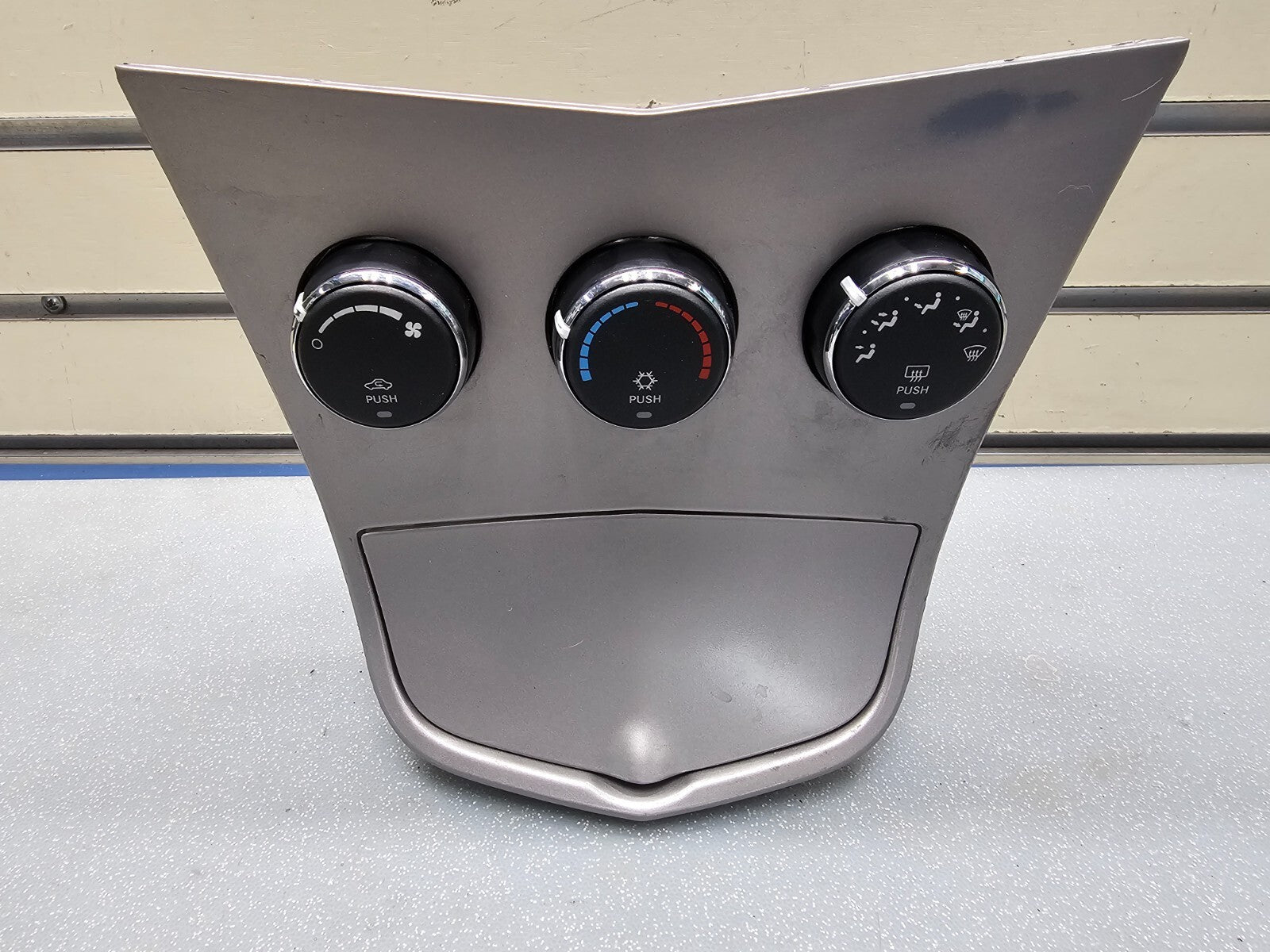🔥07-10 Sebring Dash Heater Temperature Climate Control Conditioner Bezel Silver