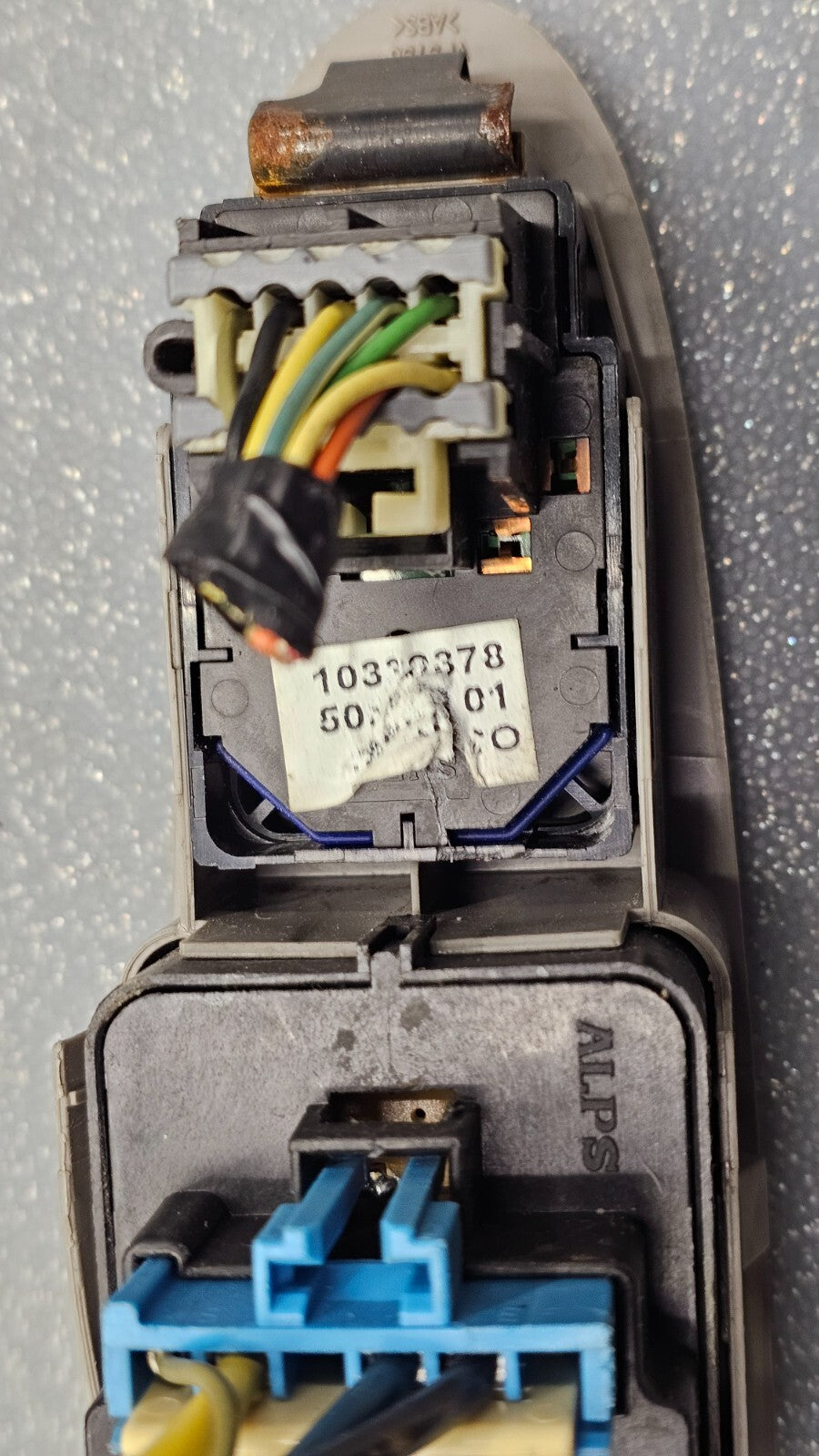 🔥02-07 Rendezvous Impala Left Driver Master Power Window Door Switch Lock Tan