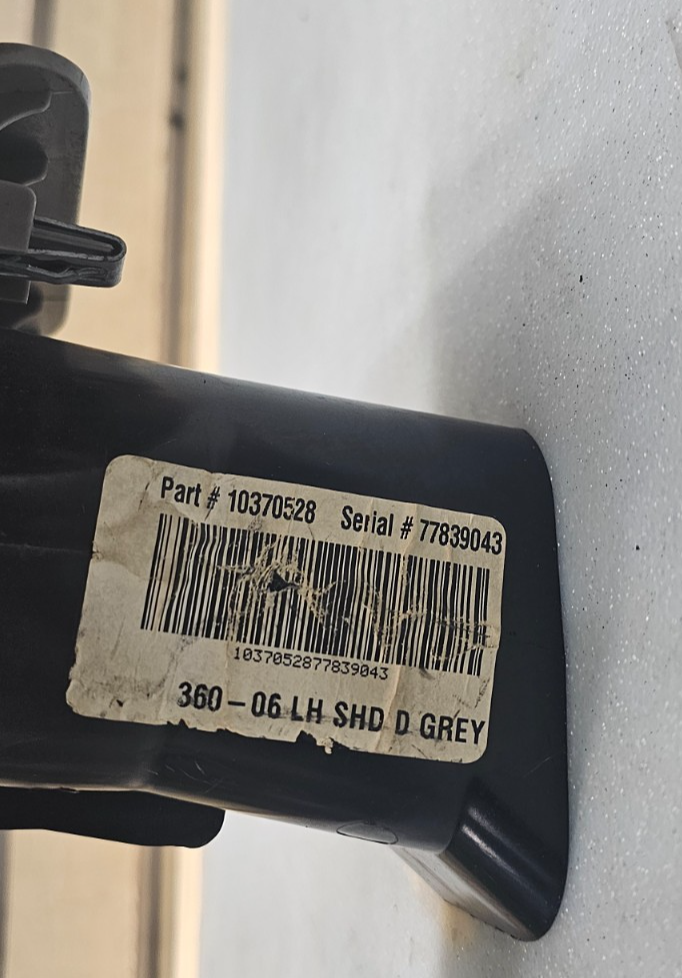🔥02-09 GMC Envoy Dash Left Driver  Air Vent Head Light Switch Bezel BLACK