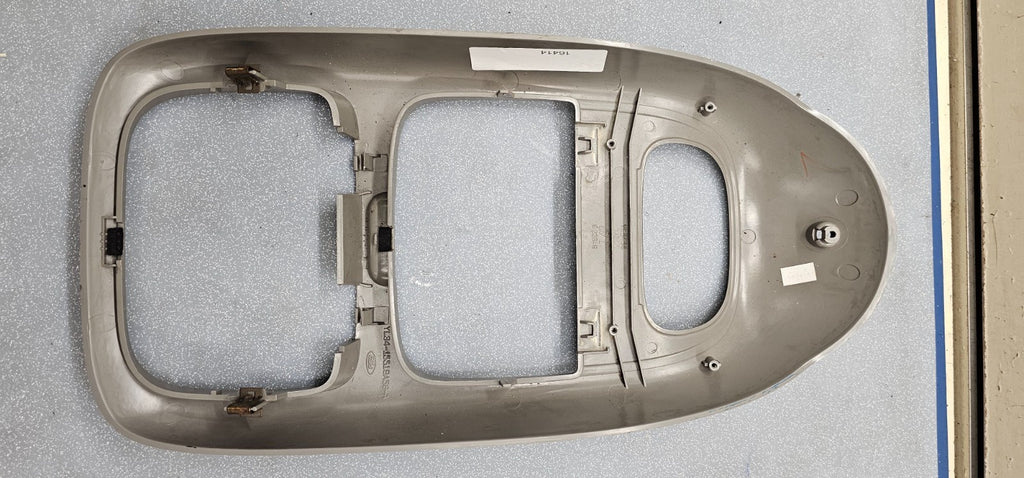 🔥97-03 Ford F150 EXPEDITION Overhead CONSOLE Display  STORAGE Frame Bezel TAN