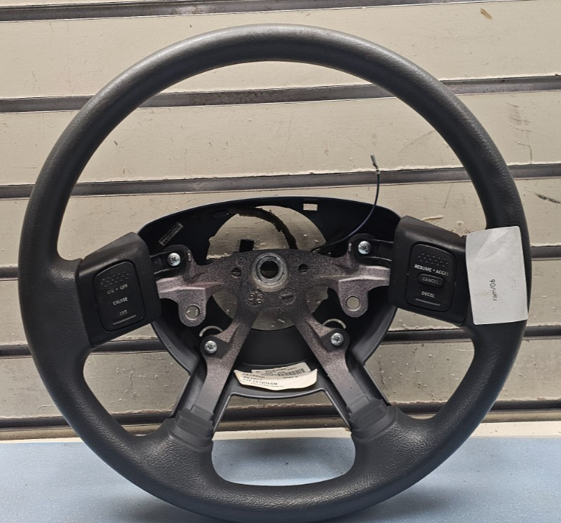 🔥2006-2008 DODGE RAM 1500 2500 3500 Steering Wheel OEM BLACK