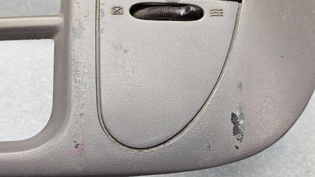 🔥97-03 Ford F150 Center Dash Radio Climate BEZEL Trim Panel 🔴A4WD GRAY B1