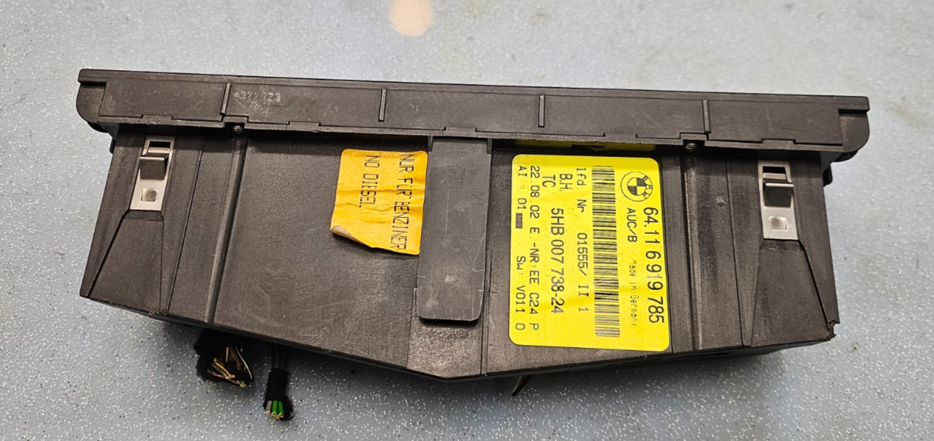 🔥99-06 BMW E46 3Series Dash Heater Climate Temperature Control Unit Conditioner
