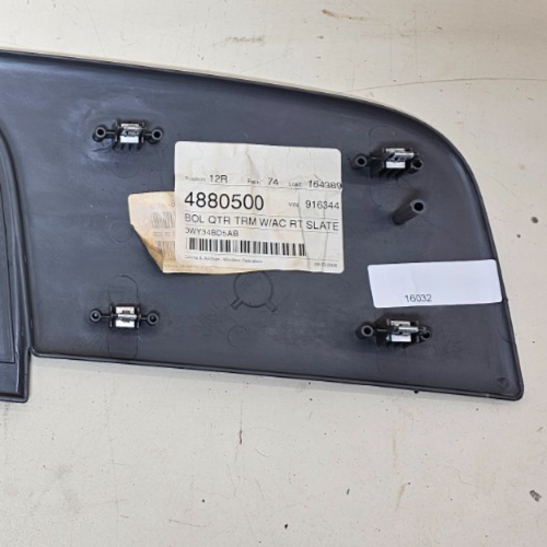 🔥01-07 Caravan Town Country Rear Right Passenger Door Speaker Cover Panel Black