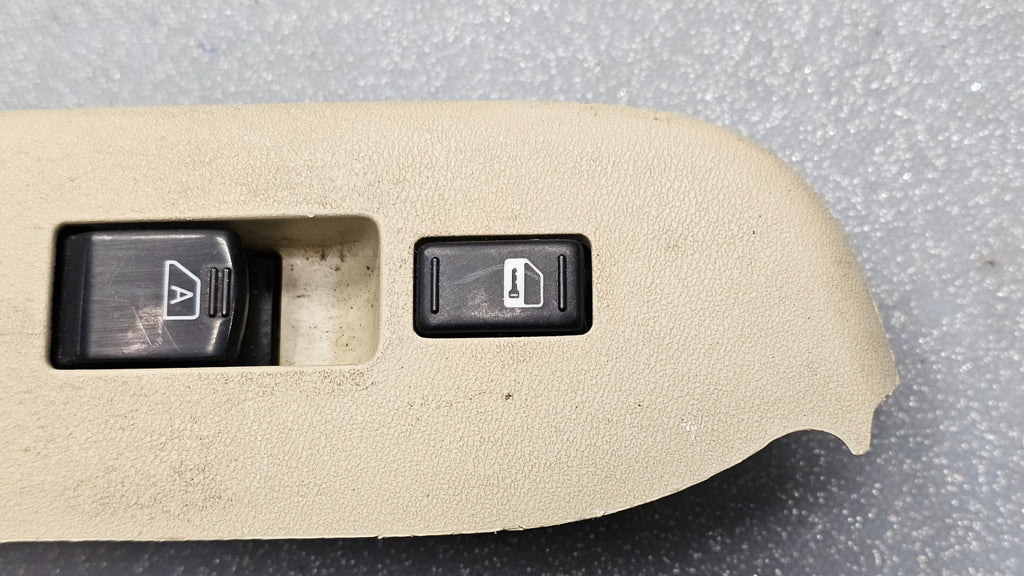 🔥04-07 INFINITI G35 FRONT RIGHT PASSENGER DOOR POWER WINDOW SWITCH LOCK TAN OEM