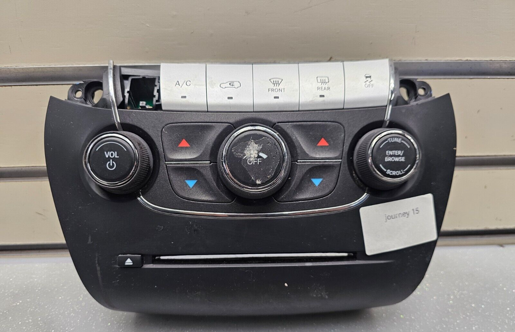 🔥2011-2017 DODGE JOURNEY A/C HEATER TEMPERATURE CLIMATE CONTROL PANEL DASH OEM