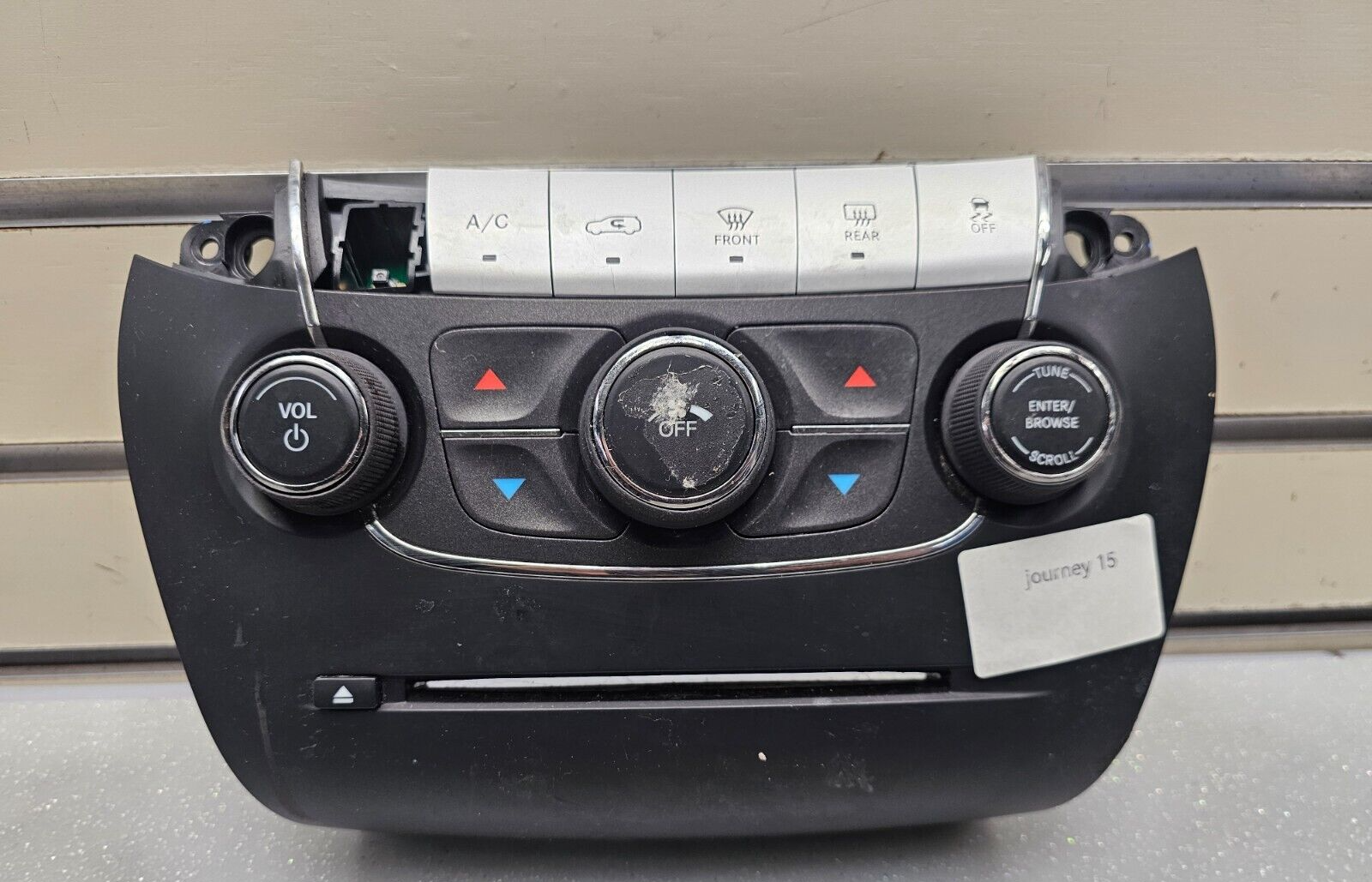 🔥2011-2017 DODGE JOURNEY A/C HEATER TEMPERATURE CLIMATE CONTROL PANEL DASH OEM