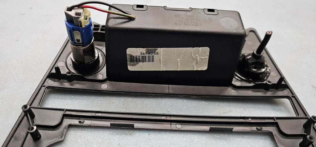 🔥05-07 JEEP GRAND CHEROKEE DASH PANEL RADIO SURROUND TRIM BEZEL WOODGRAIN OEM
