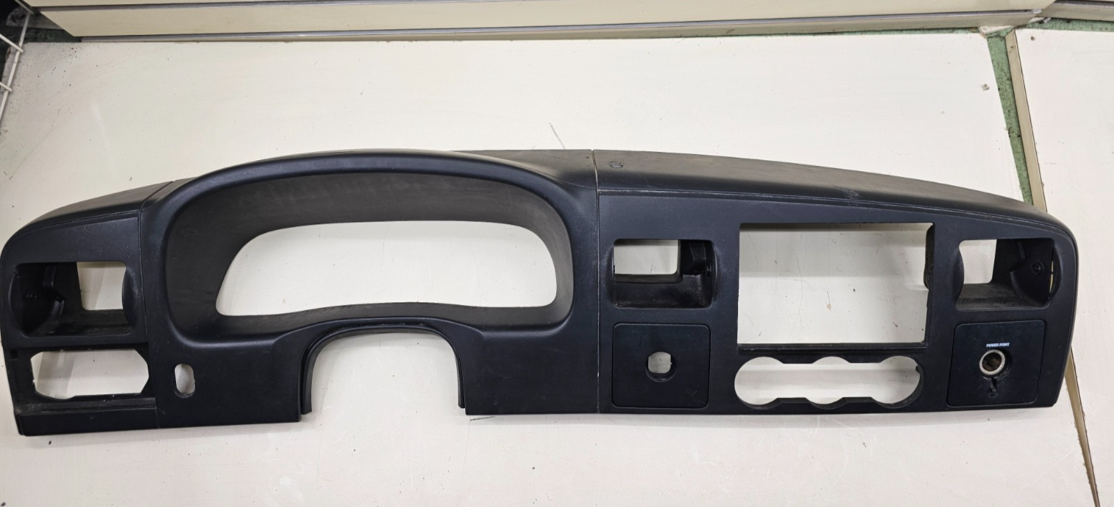 🔥05-07 Ford F250 Dash Instrument Cluster Speedometer Bezel Trim Panel Black C23