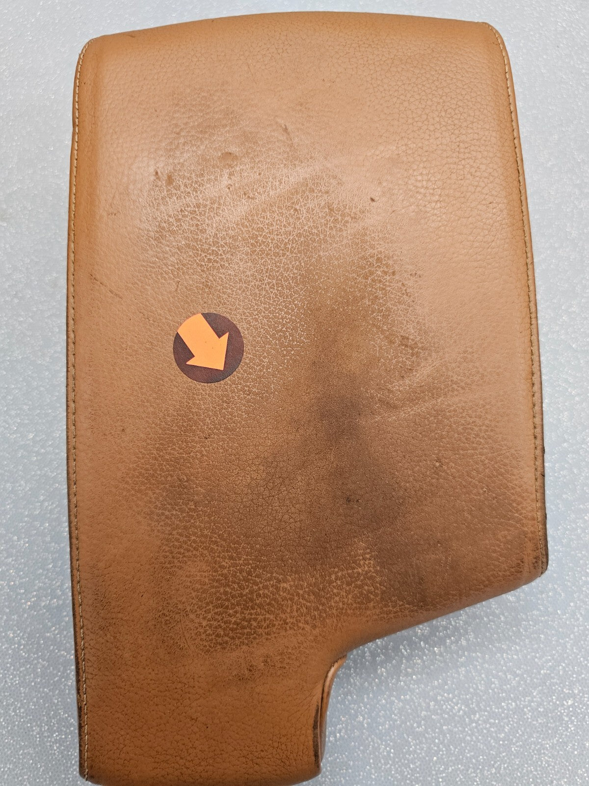 🔥06-13 BMW 328i 335i Twin Turbo Front Center Console Lid Armrest Leather Orange