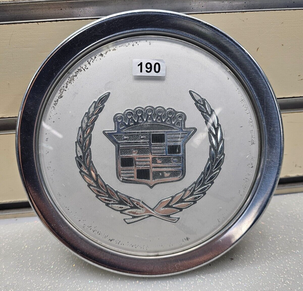 🔥1988-1991 Cadillac Deville Front Rear Wheel Center Cap Hubcap Silver Lower OEM
