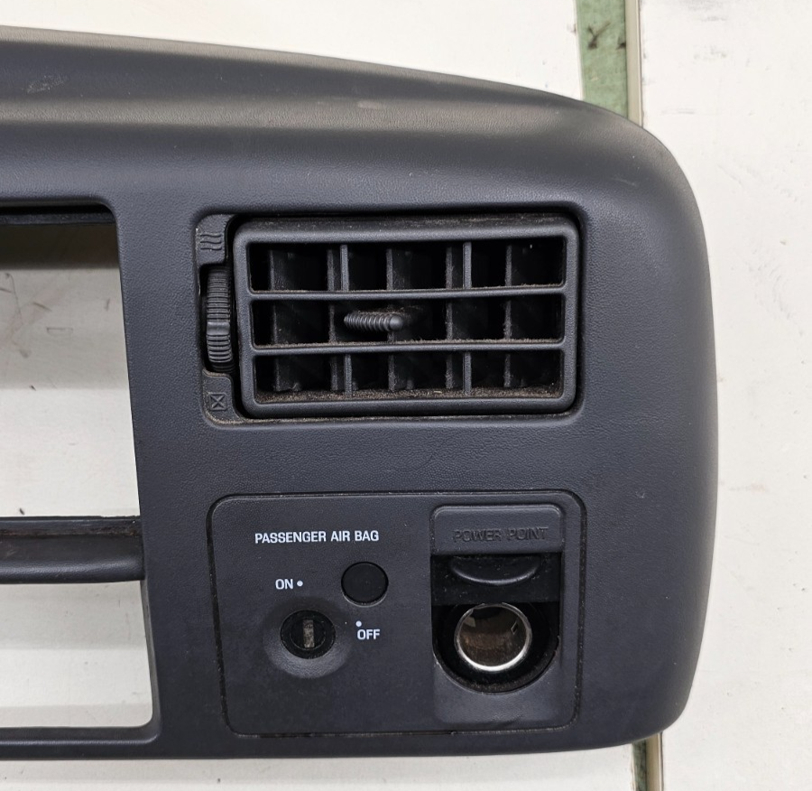 🔥99-04 Ford Excursion Dash Instrument Cluster Speedometer Bezel Panel Black C22