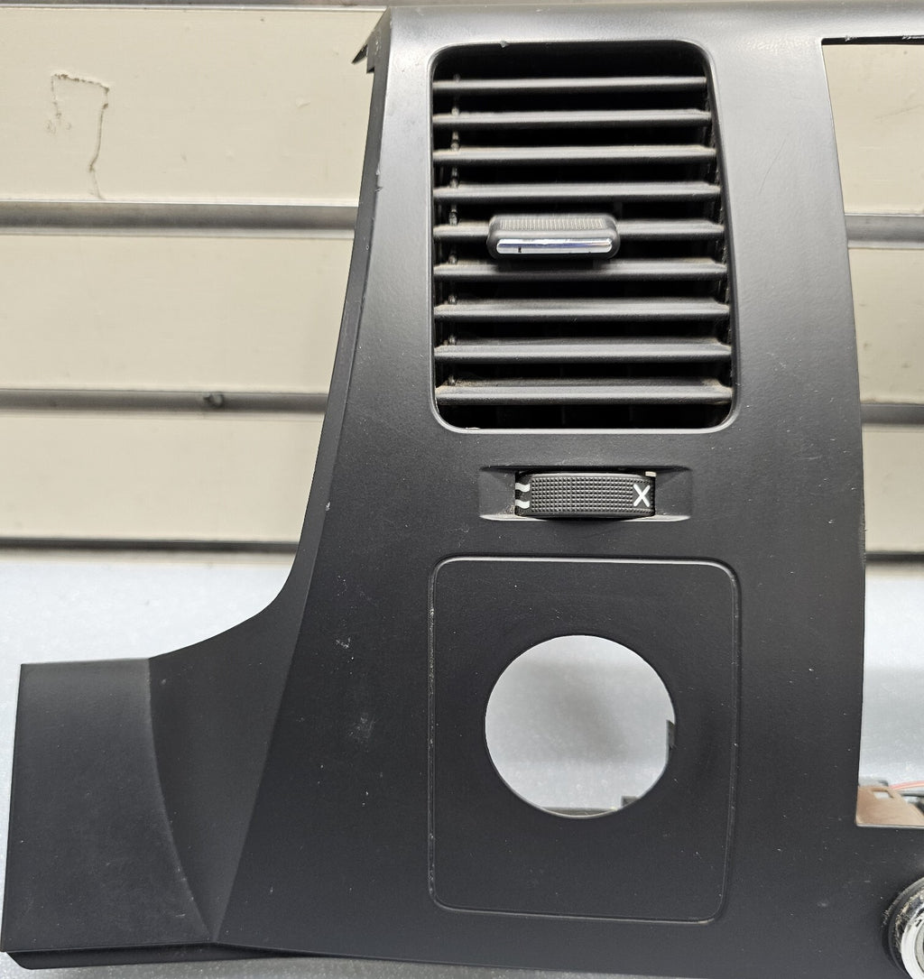 🔥07-14 Silverado SIERRA Center Dash Radio Bezel AC Climate Trim Panel Black B6
