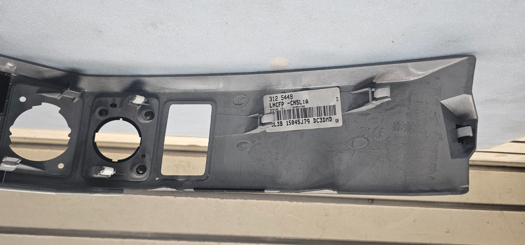 🔥15-20 Ford F150 Dash AC A/C HVAC Air Vent Heater Trim Bezel Panel Silver OEM