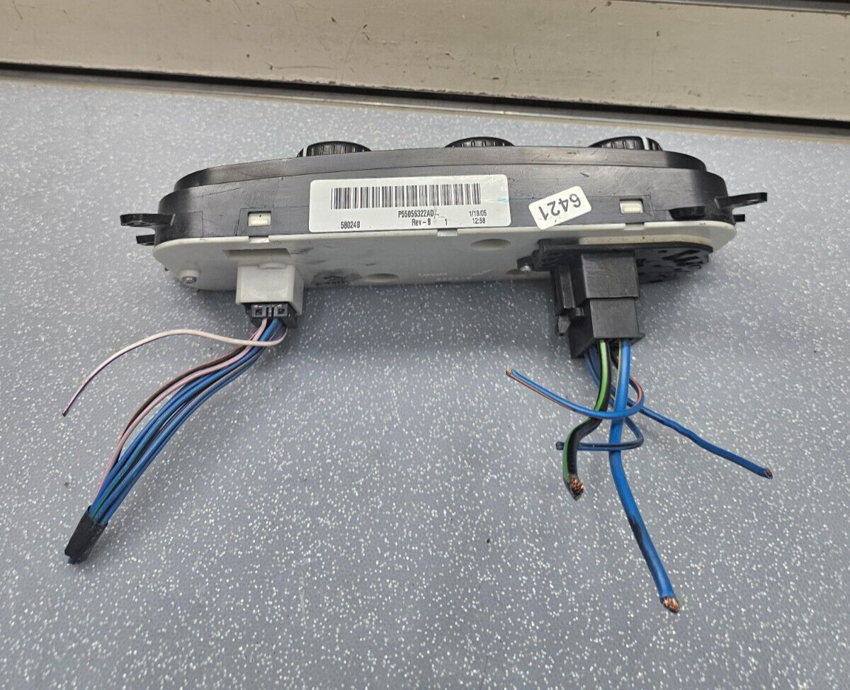 🔥02-05 Dodge RAM Manual Dash AC Heater Temperature Climate Control Conditioner