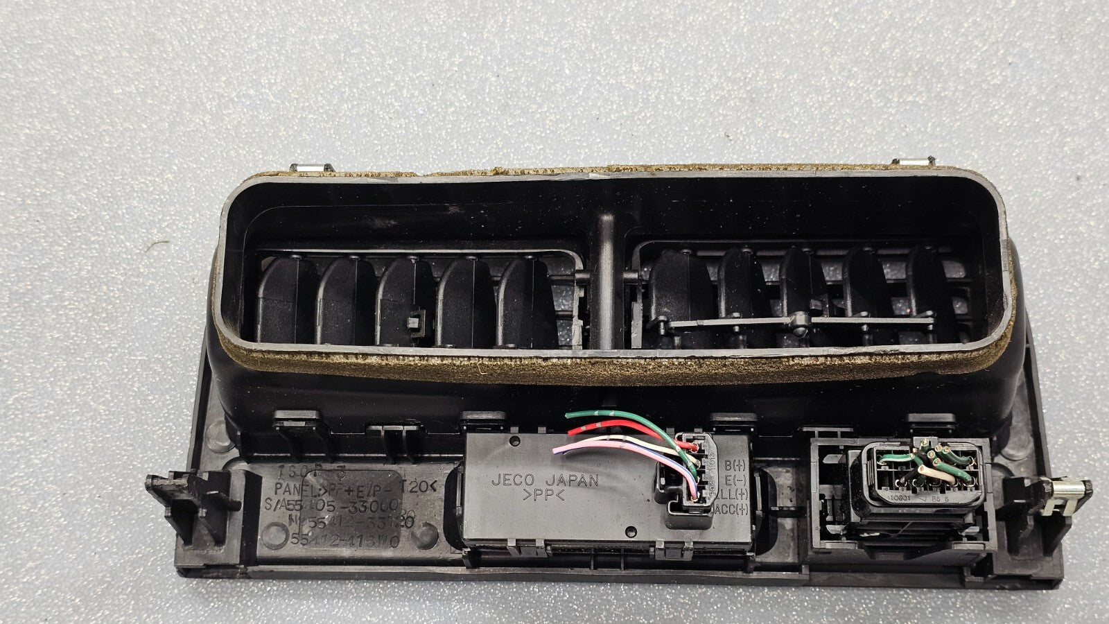 🔥97-01 LEXUS ES300 Center Dash AC Heater Trim Air Vent Conditioning Bezel Black