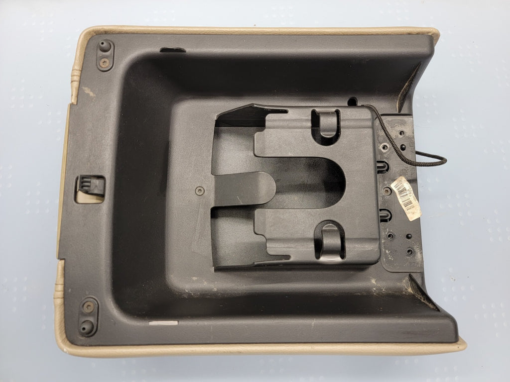 2007-2014 Ford Expedition Center Console Cover Armrest Lid TAN OEM