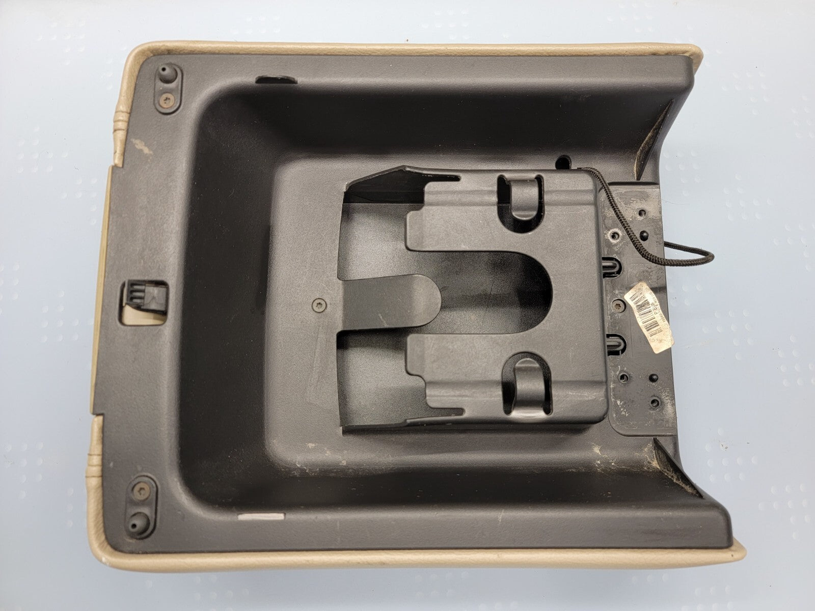2007-2014 Ford Expedition Center Console Cover Armrest Lid TAN OEM