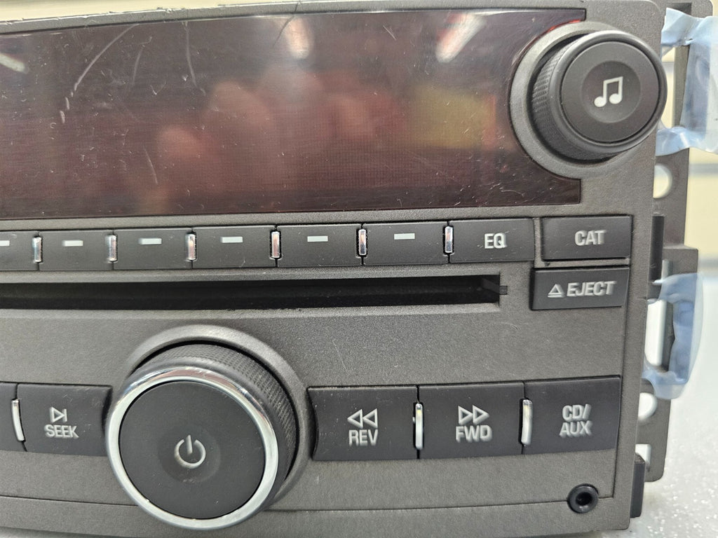 🔥07-08 Saturn Aura Dash Radio AM FM MP3 CD Player Auxiliary Input Receiver OEM