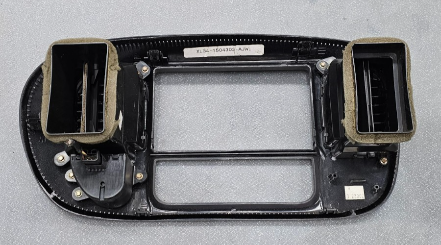 🔥97-03 Ford F150 Center Dash Radio Climate Trim Stereo BEZEL Panel  GRAY