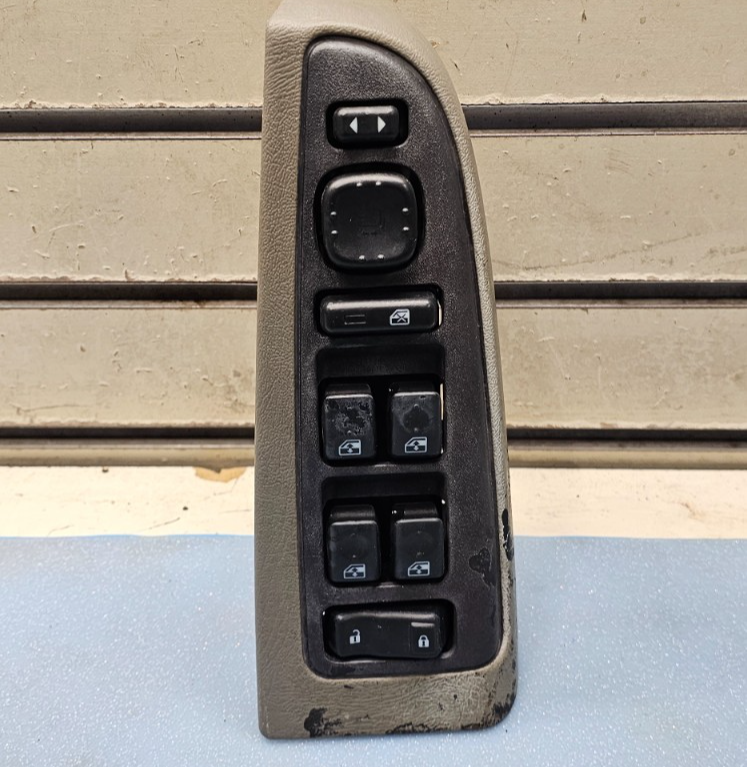 🔥03-06 Silverado ESCALADE LEFT Driver Master Door Window Switch Black/Tan WS4