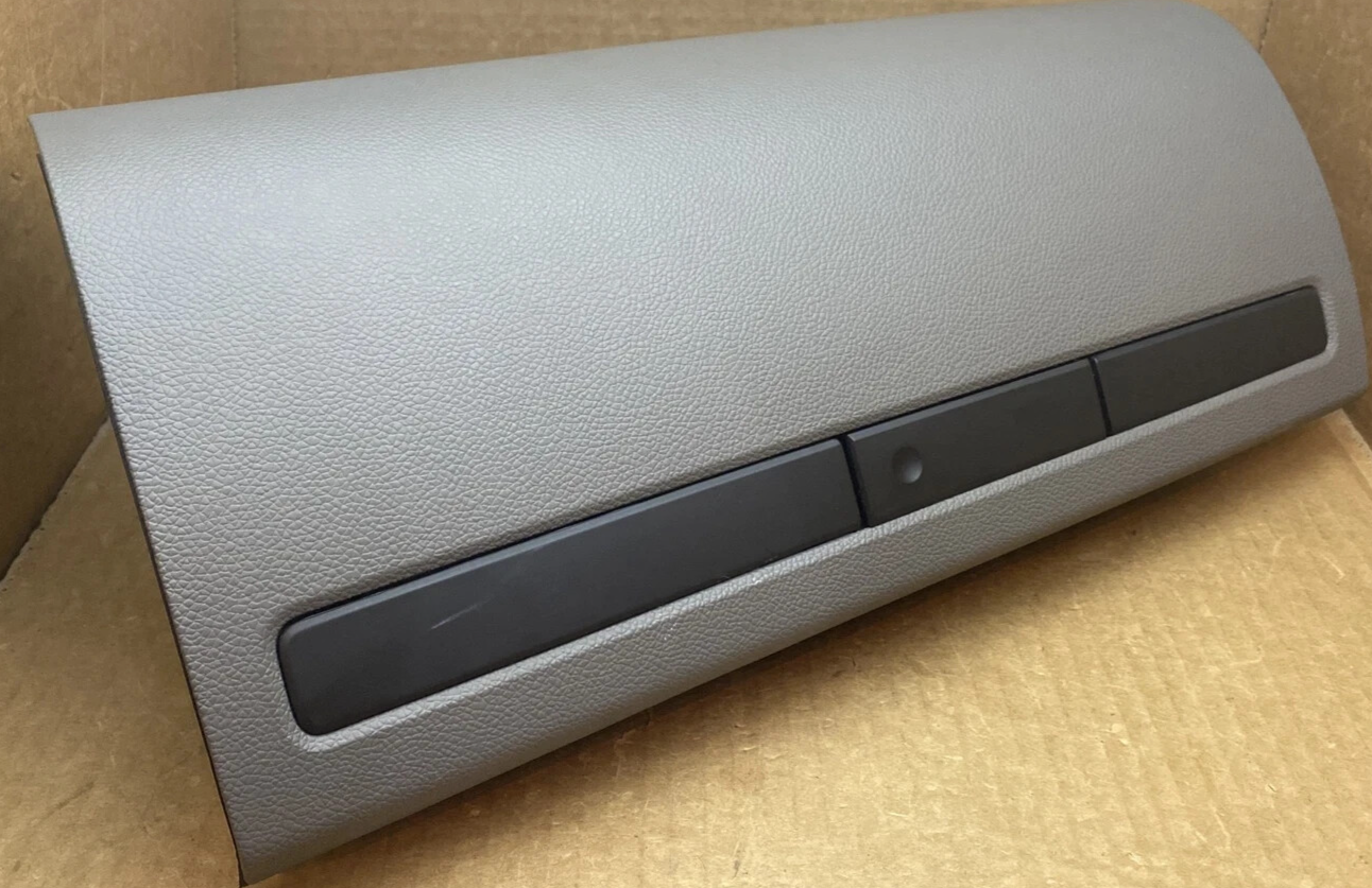 🔥07-13 Silverado Sierra Dash Glove Box Storage Compartment Assembly Gray