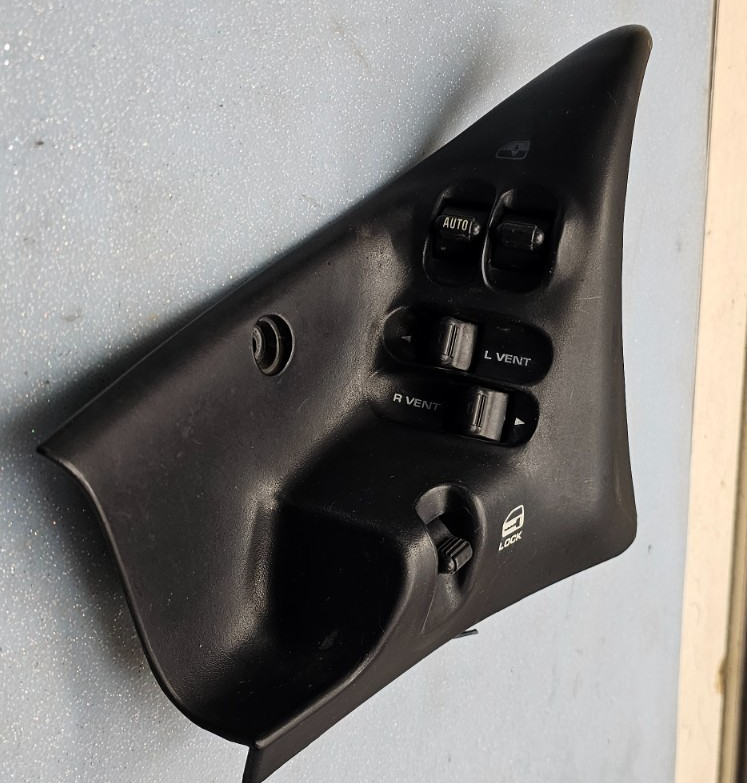 🔥97-00 CARAVAN TOWN COUNTRY LEFT DRIVER MASTER POWER WINDOW SWITCH BLACK